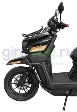 Электроскутер GT Tank 3000W (72V/30Ah) - Чёрный фото №15