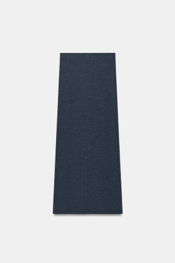 ZARA ДЛИННАЯ ЮБКА, ГЛУБОКИЙ СИНИЙ