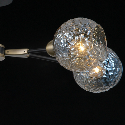 IL0253-4CSQ-79 BK AB светильник потолочный ILLUMICO, E14х4