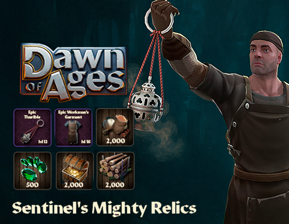 Dawn of Ages: Sentinel's Mighty Relics (для ПК, цифровой код доступа)