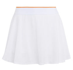 Женская теннисная юбка Adidas Tennis Climacool Pro - white/orange