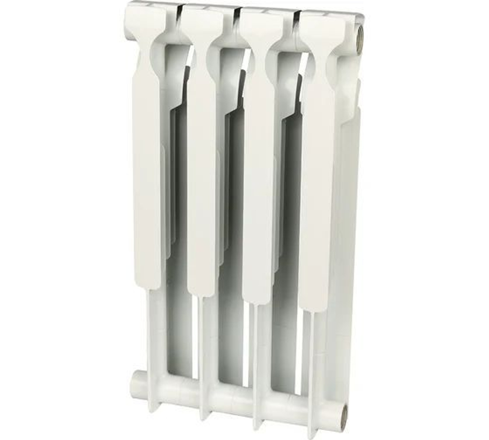 Биметаллический радиатор ROMMER Optima BM 500 4 секции RAL9016 89570