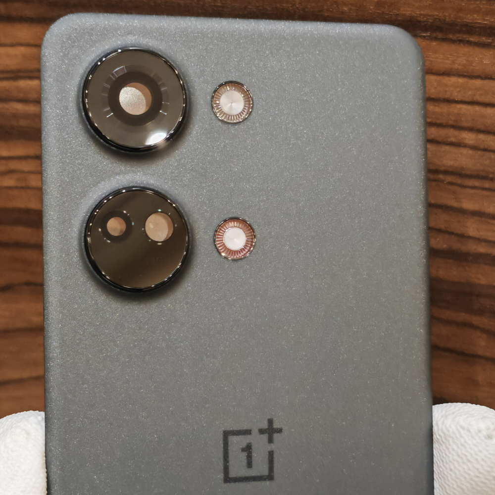 Крышка для OnePlus Ace 2V Оригинальная (заднее стекло) цвет: Чёрный