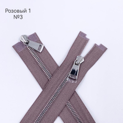 MM113 Молнии металлические шлифованные