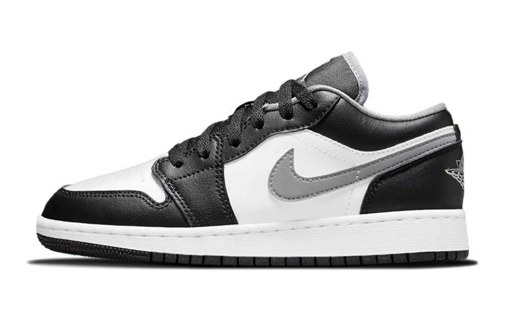 Jordan Kids Air Jordan 1 Low "Black/Grey/White" Sneakers