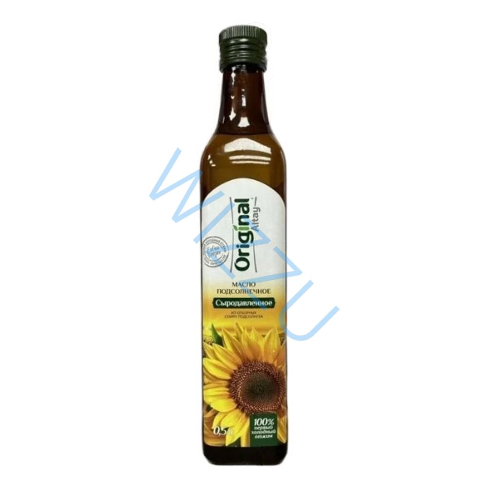 Подсолнечное масло Домашнее Altay Organic 500 мл