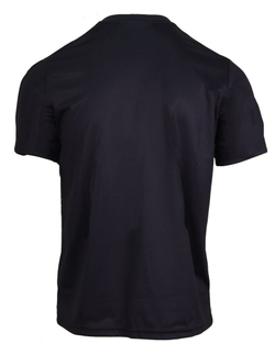Мужская теннисная футболка Sergio Tacchini Punte - black/apricote