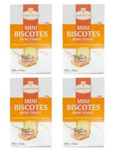 Мини-тосты пшеничные Diatosta Biscotes Mini 120 г x 4 шт