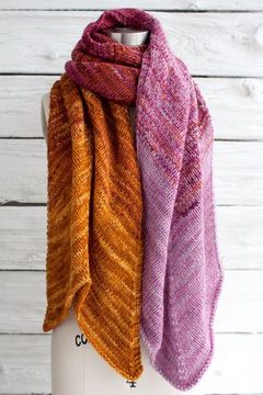Вяжем шарф Padrera Wrap от Jocelyn J. Tunney
