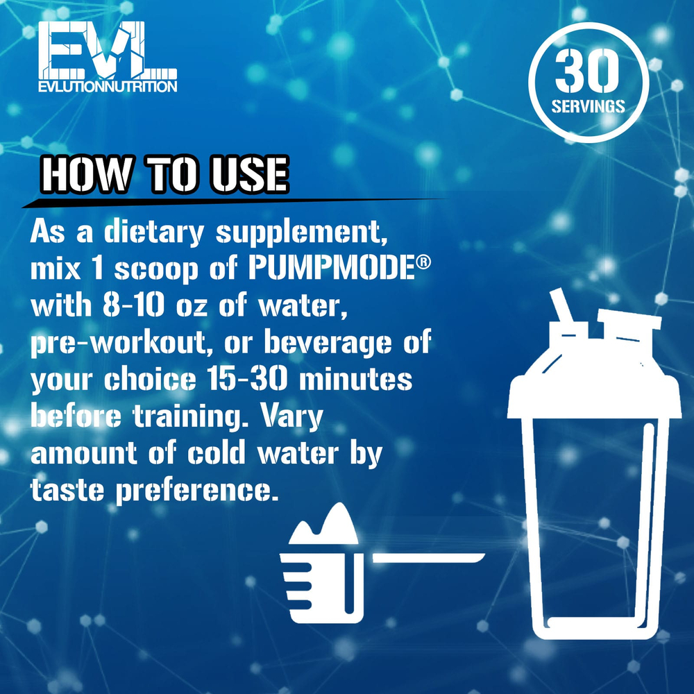 EVLution Nutrition, PumpMode, Нестимулирующий ускоритель помпы, 4,44 унции (126 г)