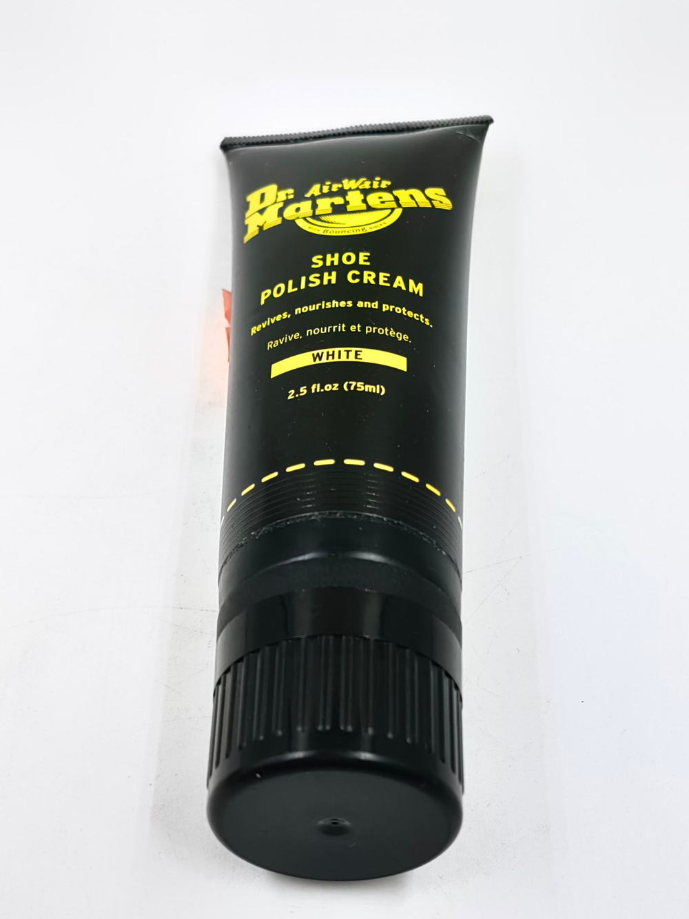 Dr. Martens крем-полироль для обуви белый Shoe Polish Cream, защита и питание 75 мл (Англия)