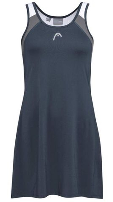 Теннисное платье Head Club 22 Dress - небесный