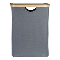 Корзина для белья 40x33x43см Smart Solutions Neat Mid серая