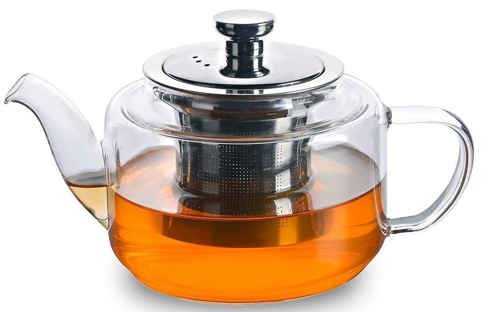 Чайник заварочный TimA Мята с ситом MT-1500, 1.5 л