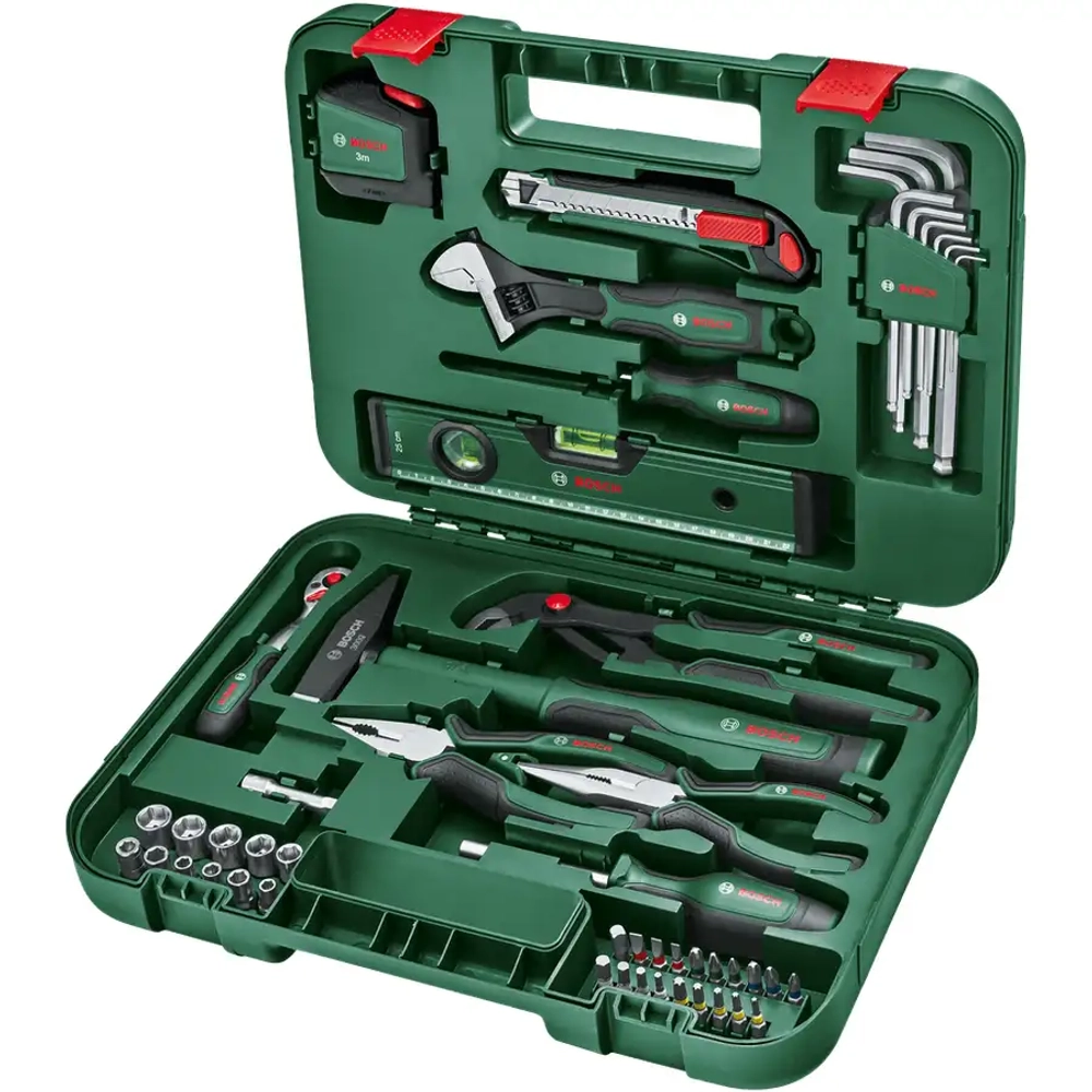 Набор инструмента расширенный 52 предмета BOSCH 1600A02BY7