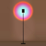 Floor проектор-design lamp Color Projector by Mandalaki Studio (pink-Blue)