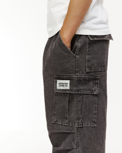 Джинсы Anteater Wide Cargo Denim Серый
