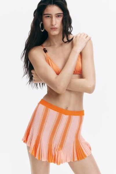 Вязаные шорты из вискозы - H&M