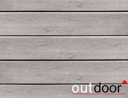 Доска Ромбус ДПК Outdoor 122*22*3000 мм. СТОРМ Грэй серая микс