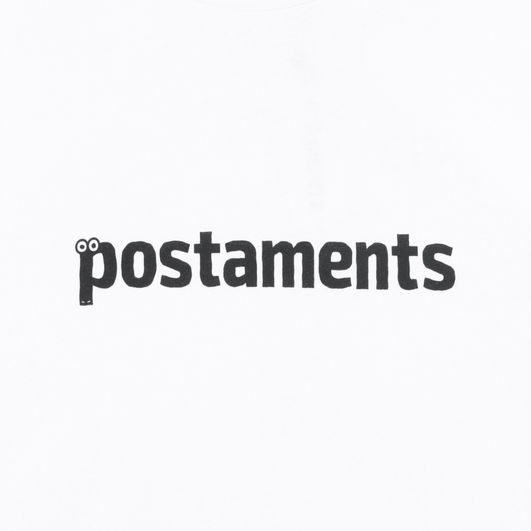 Футболка Postaments Basic Logo (white) артикул: - купить в магазине Дайс