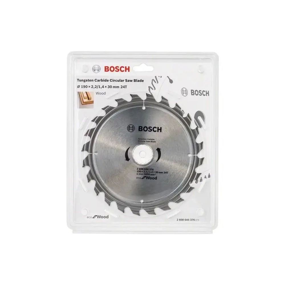 Пильный диск Eco for wood 190x20/16x1,4 мм BOSCH 2608644378