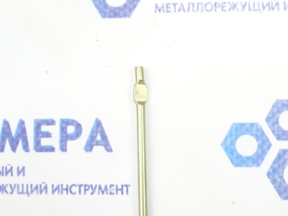 Заготовка для отвертки шлицевой плоской (минусовая) 120х3.5х0.5мм (Без ручки) СССР