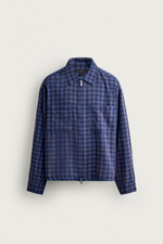 РУБАШКА В КЛЕТКУ НА МОЛНИИ — ZARA · 7200/335