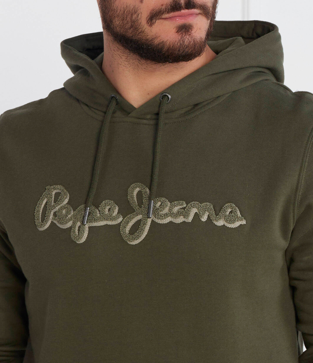Худи RYAN Pepe Jeans London - зеленый(PM582328)