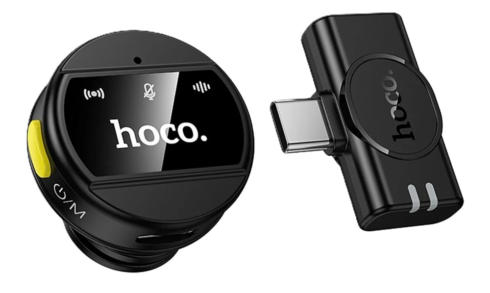 Микрофон беспроводной Hoco L21 Type-C черный