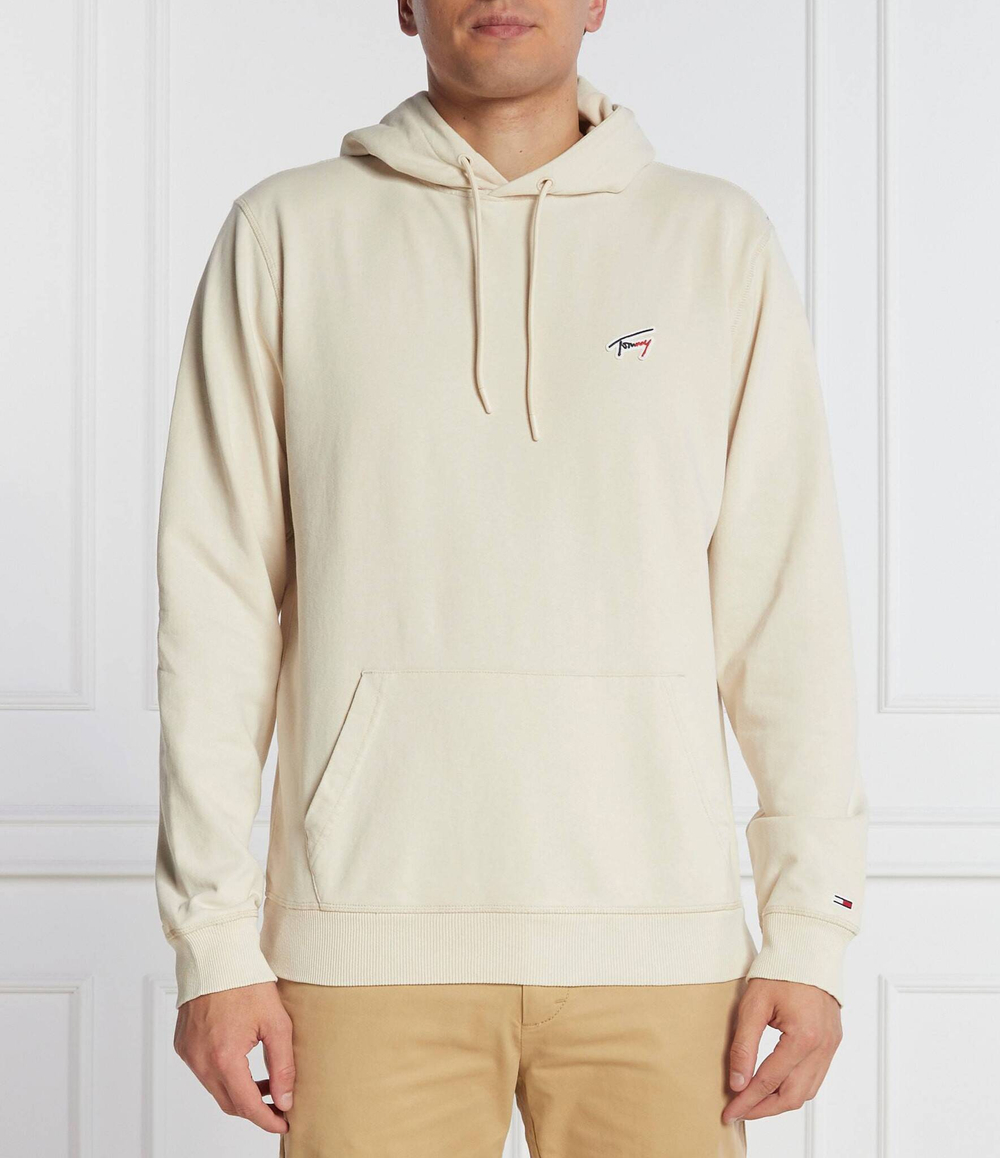 Худи WASHED SIGNATURE Tommy Jeans - кремовый (DM0DM17912)
