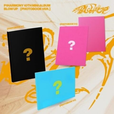 (ПРЕДЗАКАЗ) Альбом P1Harmony - BLOW UP 10th Mini Album PHOTOBOOK 3 Version SET