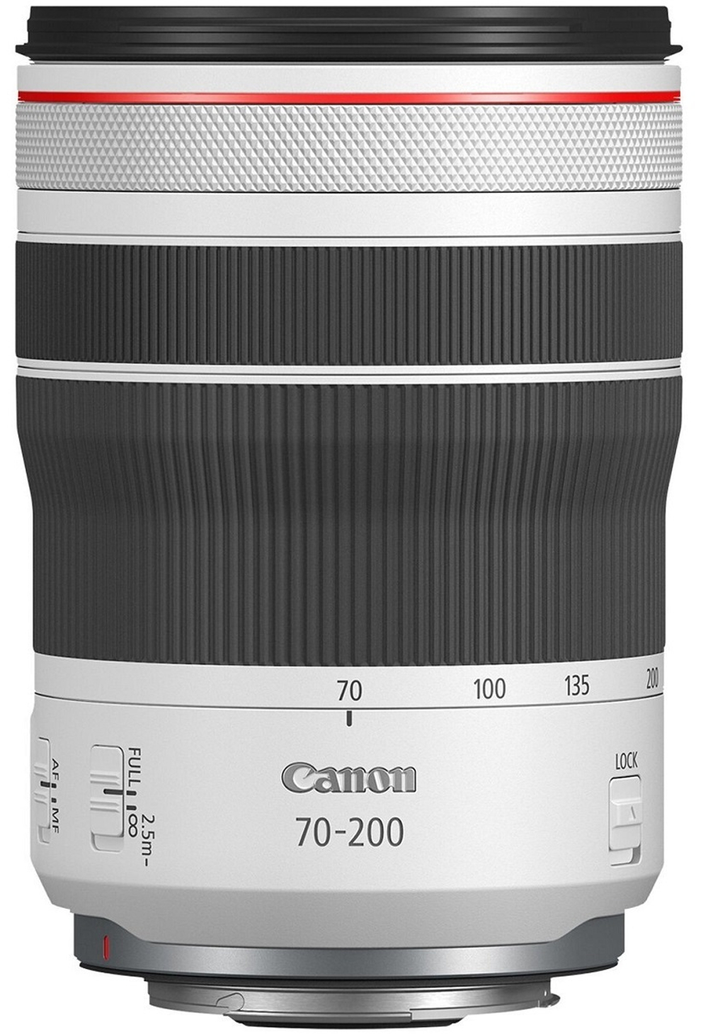 Canon RF 70-200mm f/4L IS USM, серый/черный