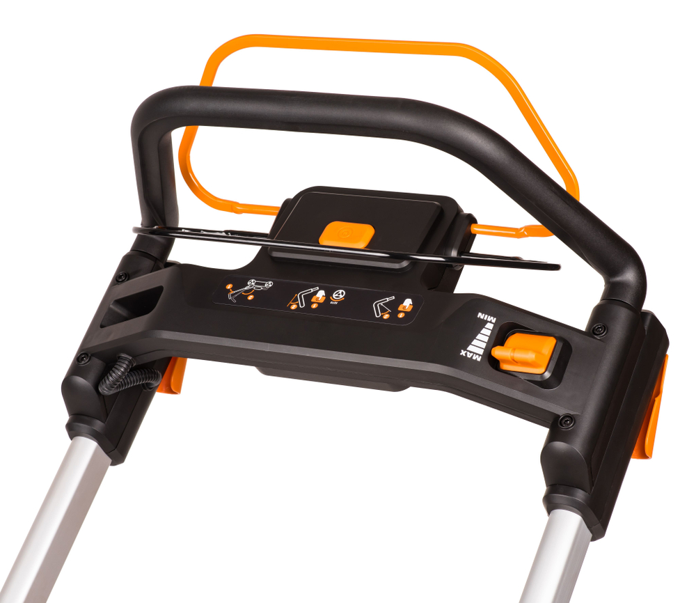 Газонокосилка аккумуляторная самоходная WORX WG749E 46 см