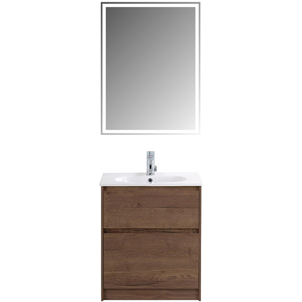 Тумба под раковину BelBagno Kraft 60 KRAFT-600-2C-PIA-RT Rovere Tabacco