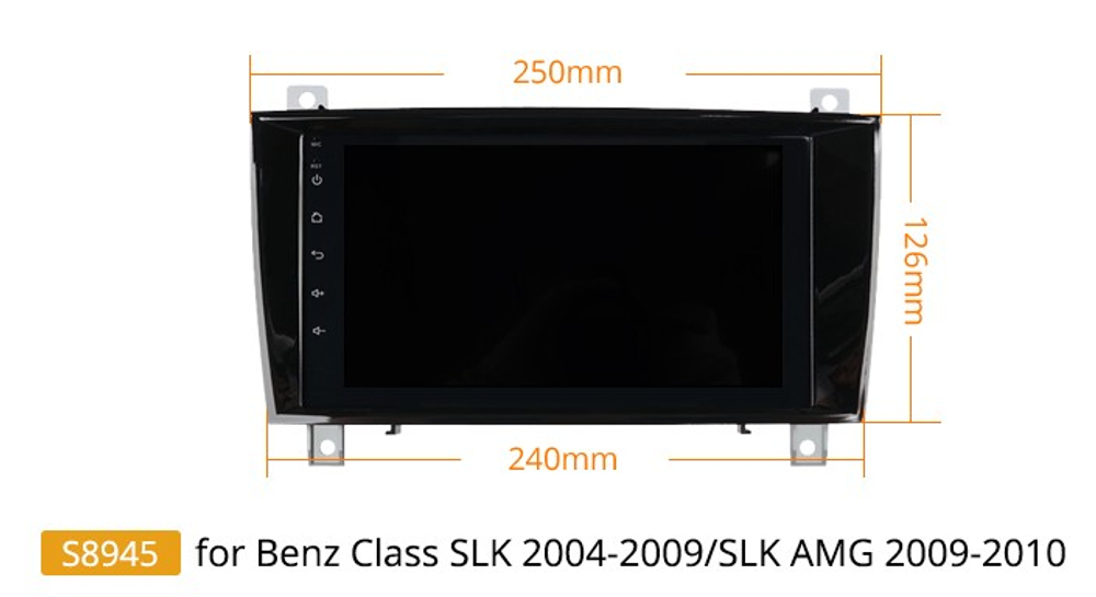 Установочный комплект для MERCEDES  SLK 2004-2009/SLK AMG 2009-2010  KUBERG OL-8945