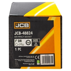 Головка ударная 24мм (12гр.), 1'' JCB JCB-48824