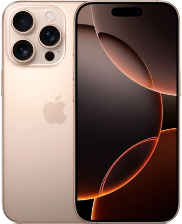Смартфон Apple iPhone 16 Pro 128GB Desert Titanium Dual SIM