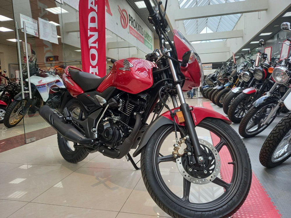 Мотоцикл Honda UNICORN 160CC красный