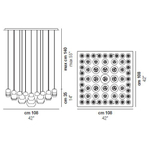 The Oto SP Surface Chandelier