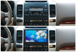 9" Toyota Land Cruiser Prado 120 & Lexus GX470 2002-2009 (Android / Wi-Fi / GPS / Bluetooth)