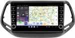 Магнитола для Jeep Compass 2016+ - Kuberg OL-1255 (кнопки и крутилки) Android 13, Быстрая, CarPlay, 4G SIM-слот
