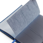 Smythson Ежедневник 2026 Panama Weekly Diary with Pocket, Navy