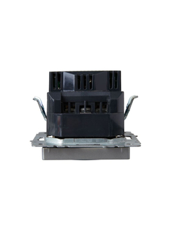 Розетка BRITE РЮш10-2-БрА 16А с USB A+A 3.1А с заземл. защ. шторки механизм алюм. IEK BR-R14-16-U21-D31-K47