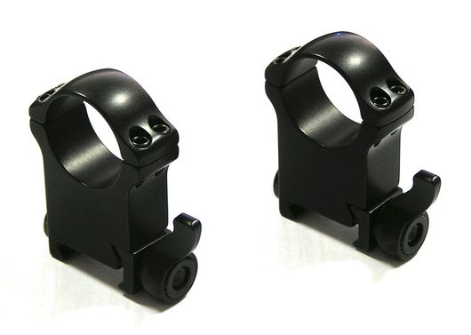 Быстросъемные кольца Recknagel на weaver BH 22,mm на кольца D34mm 57534-2201 высокие (на рычаге)