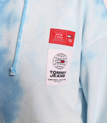 Худи tjw ovrszd tie dye hoodie Tommy Jeans - голубой(DW0DW12646)