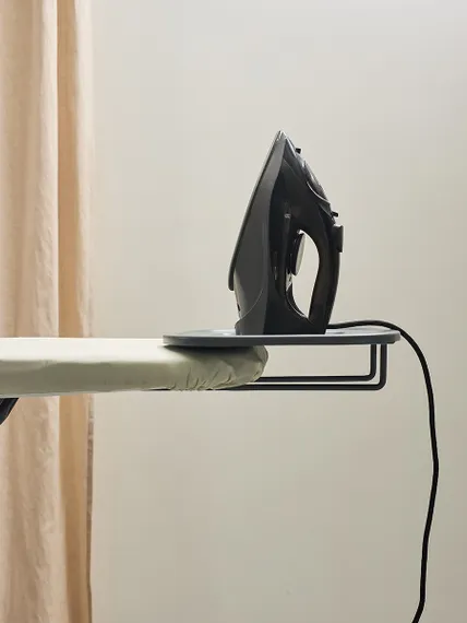 Доска гладильная напольная smart iron, 114х38 см, молочная