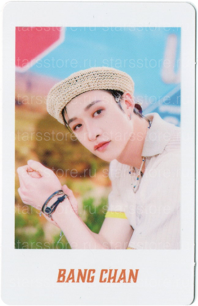 Фотокарта Bang Chan Stray Kids POPUP STORE 2023 (B ver)