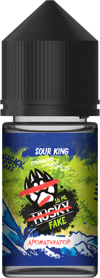 Ароматизатор Husky Import Sour King (Клубника Персик Лайм Лёд)