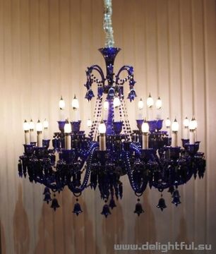 replica  ZÉNITH CHANDELIER ( 18 lights + 9 +  BLUE  )