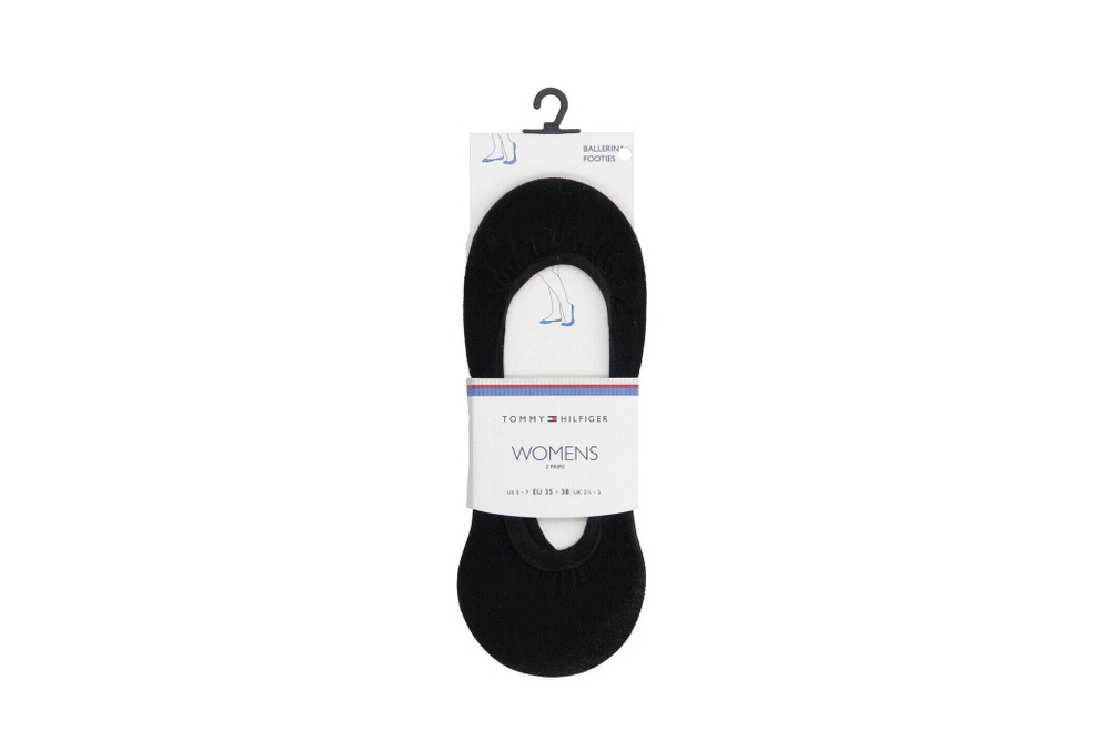 носки/носки-следы 2 pack Tommy Hilfiger - черный(353006001)